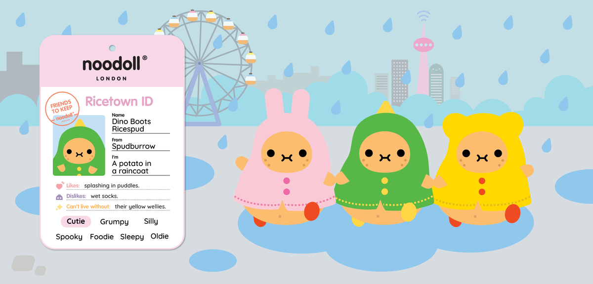 Dino Raincoat Ricespud
