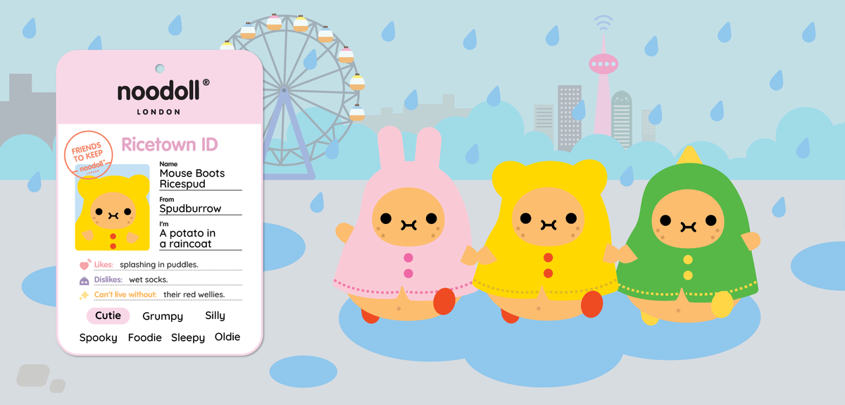 Mouse Raincoat Ricespud