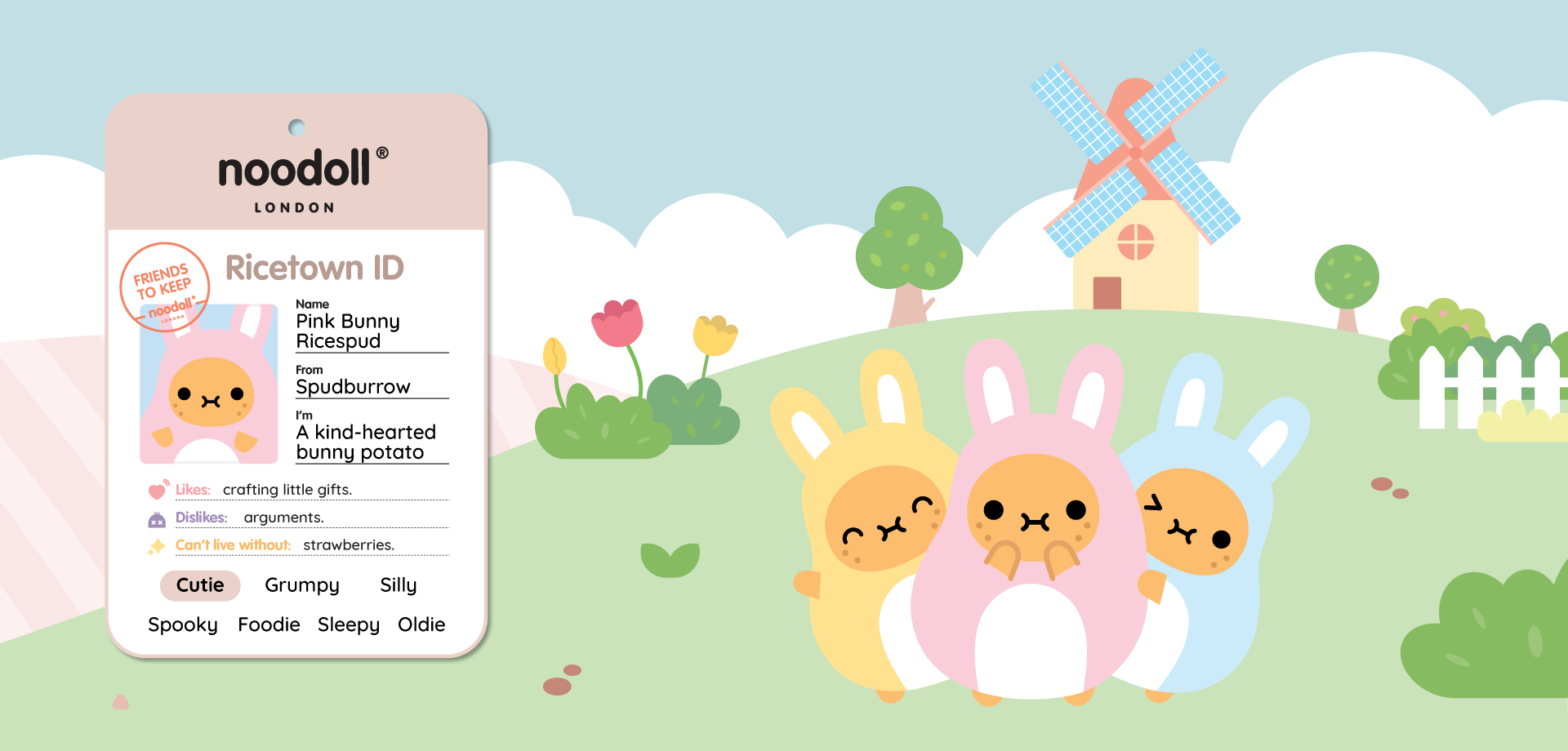 Pink Bunny Ricespud