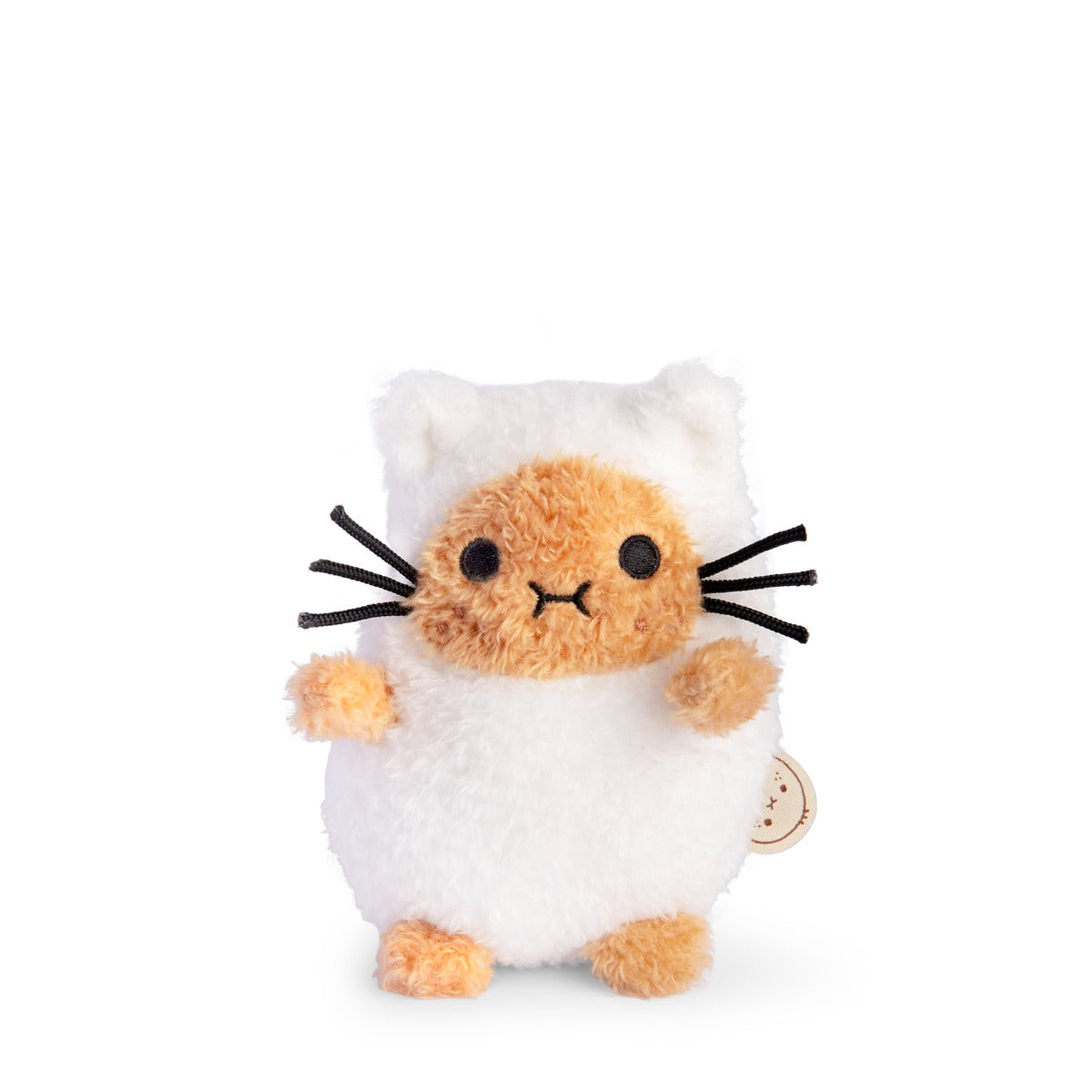 White Kitty Ricespud Sitting Mini Plush | Noodoll – Noodoll Limited