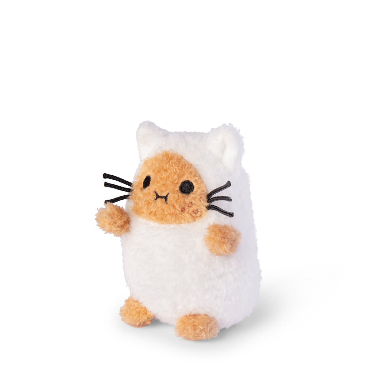 White Kitty Ricespud Sitting Mini Plush | Noodoll – Noodoll Limited