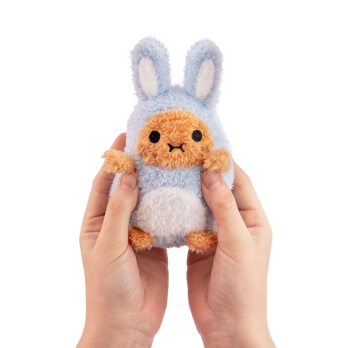 Blue Bunny Ricespud Mini Sitting Plush Toy Noodoll