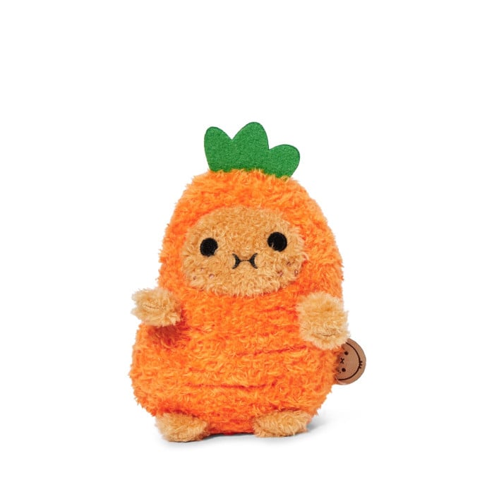Carrot Ricespud Mini Sitting Plush Toy Noodoll