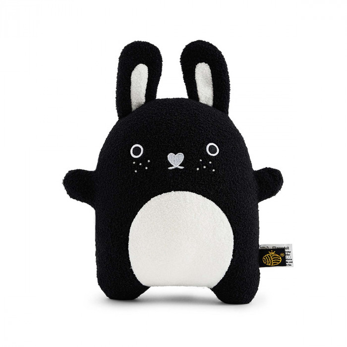 Black bunny plush discount