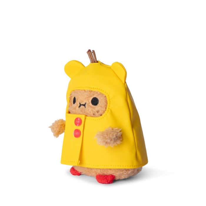 Mouse Boots - Yellow Raincoat Ricespud Mini Sitting Plush Toy