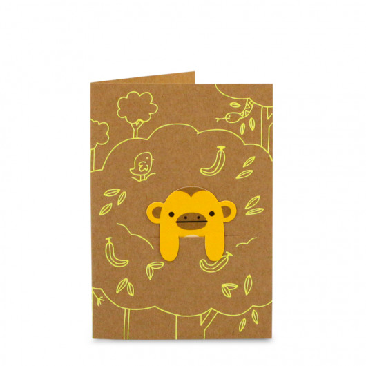 Jungle Fun - Bookmark Card | Noodoll