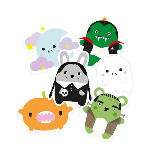 Halloween Stickers A