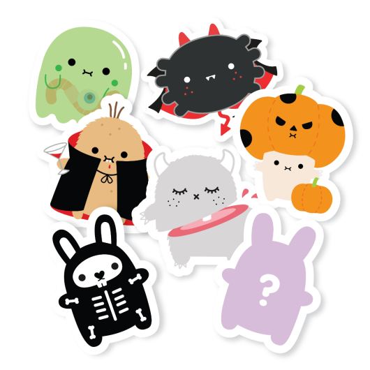 Halloween Stickers D