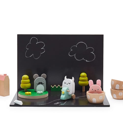 Wooden Ricetown - Play Set | Noodoll
