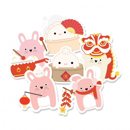 Lunar New Year Stickers 2023