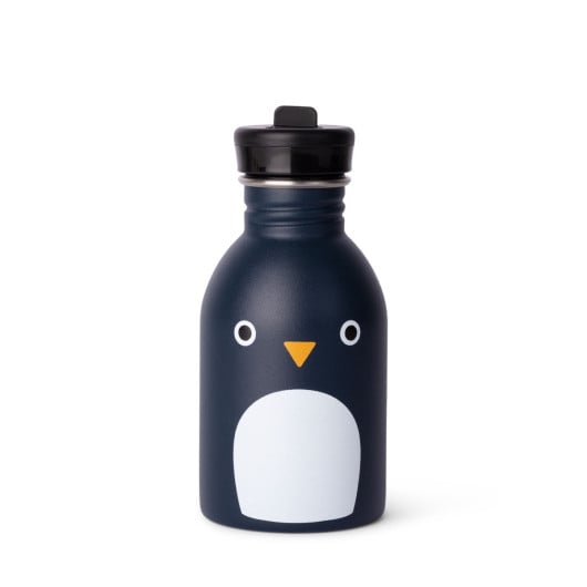 Ricepenguin Navy Water Bottle