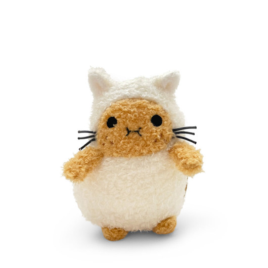 White Cat Ricespud Mini Plush Toy