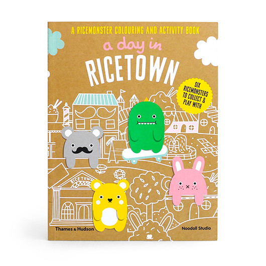 A Day in Ricetown: A Ricemonster Activity Book | Noodoll