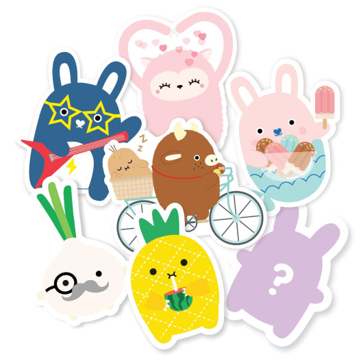 Summer Treats Stickers