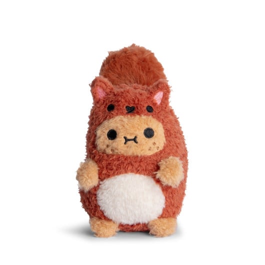Red squirrel Ricespud Mini Sitting Plush Toy 