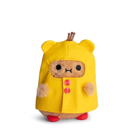 Mouse Boots - Yellow Raincoat Ricespud Mini Sitting Plush Toy 