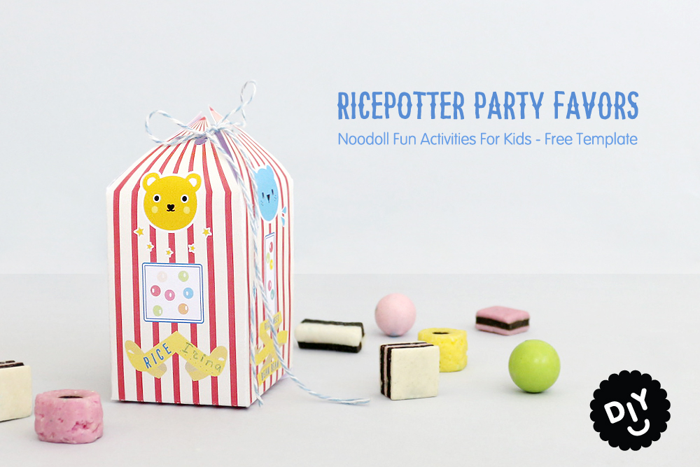 DIY Ricepotter Party Favours