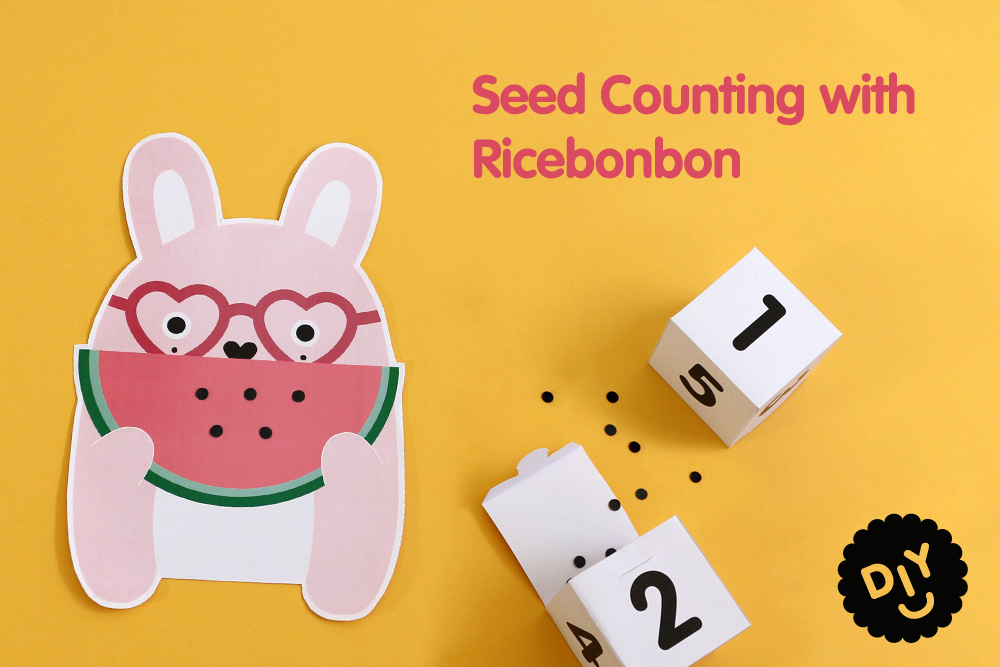 DIY Counting Seeds with Ricebonbon