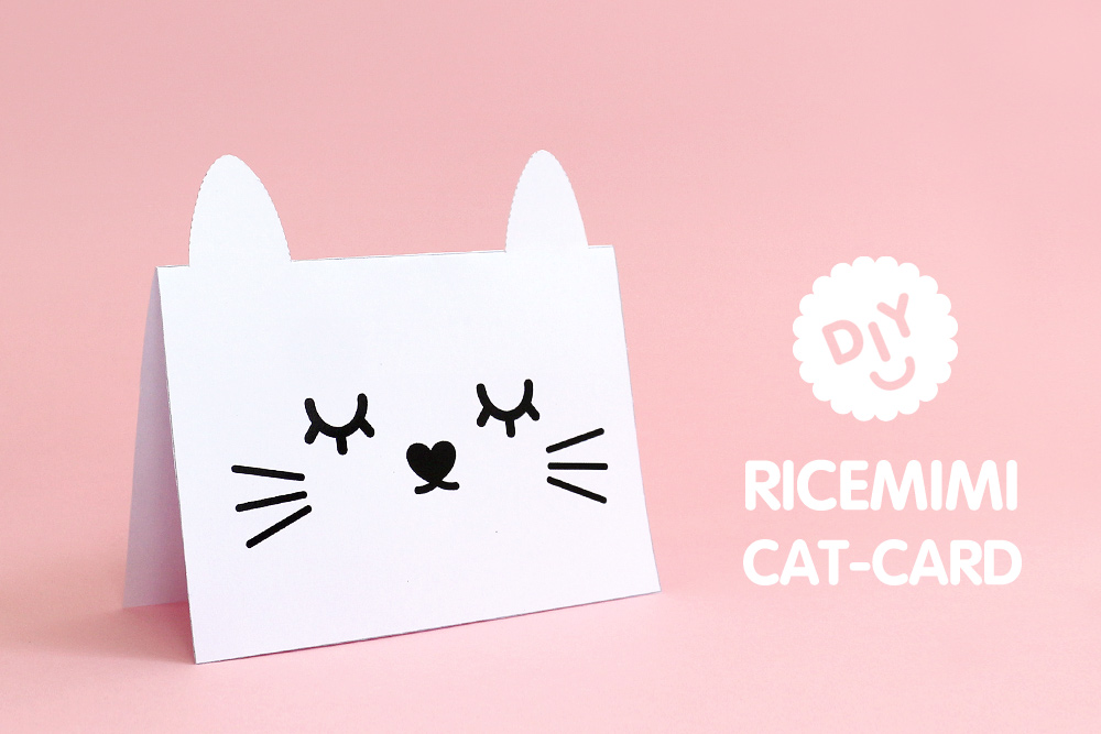 DIY Ricemimi Greeting Card