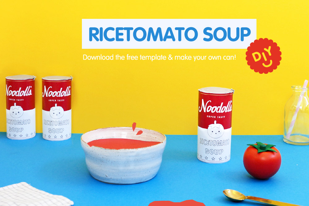DIY Ricetomato Pop Art