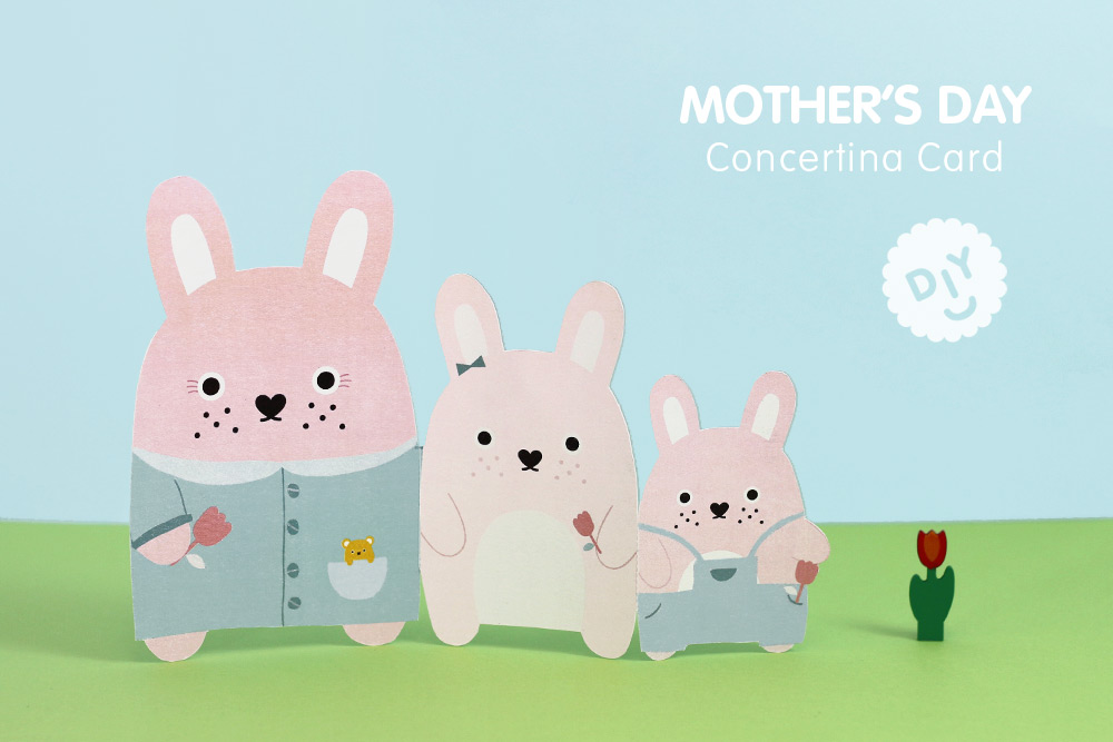 DIY Mother's Day Concertina Card