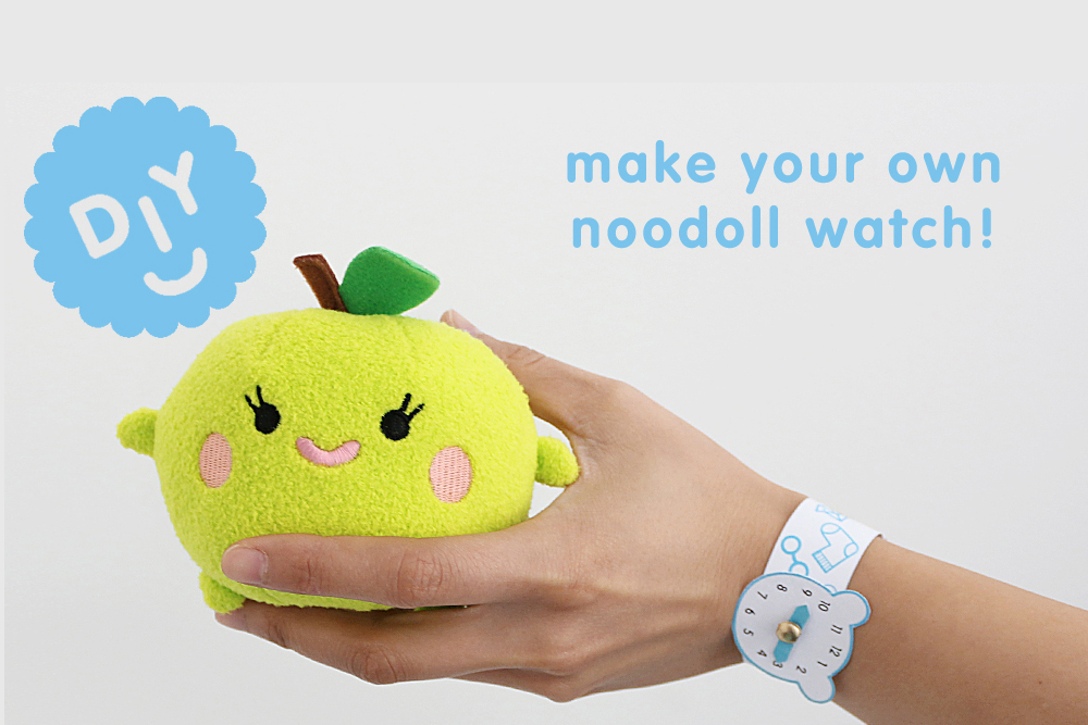Make your own Noodoll watch! D.I.Y.