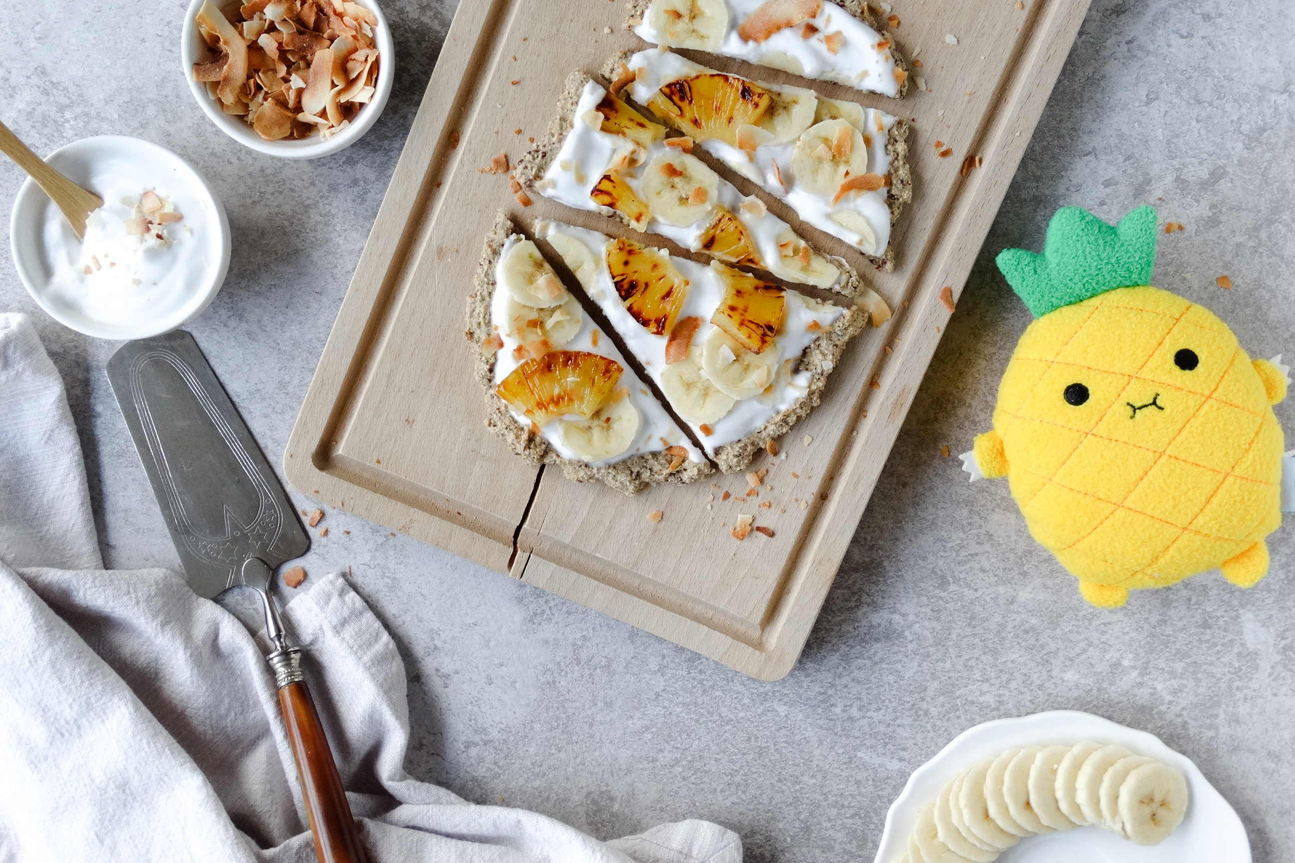 Riceananas Tropical Flatbread 