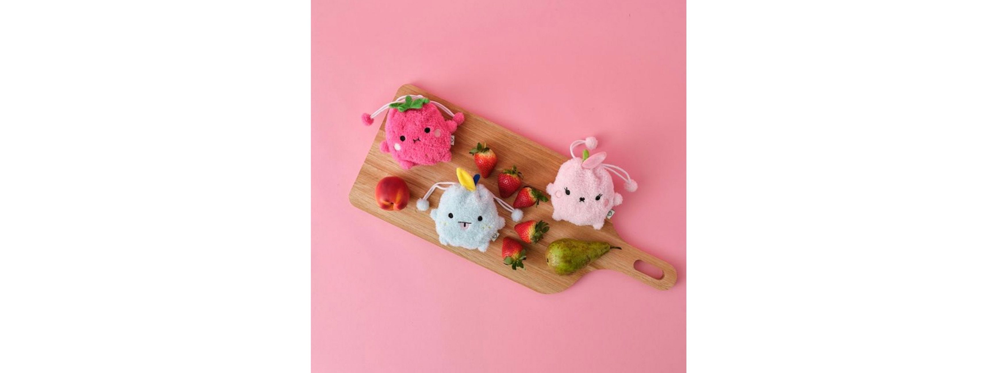 Apple Mini Plush Toy Riceapple - Noodoll